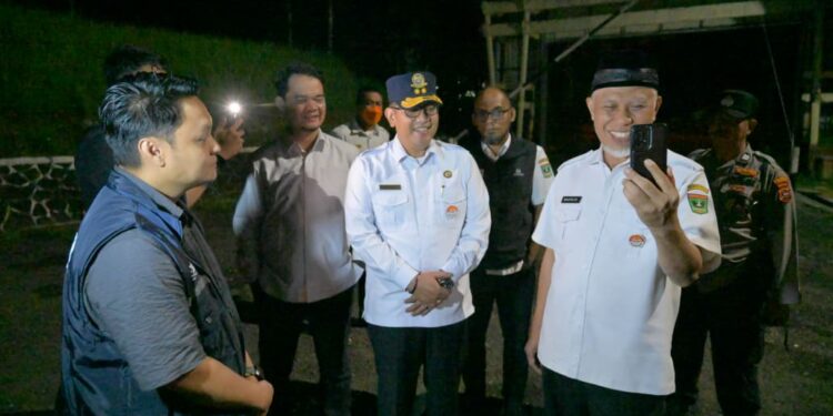 BTS Baru di Sitinjau Lauik Beroperasi, Mahyeldi: Perkuat Komunikasi dan Keselamatan di Jalur Rawan