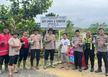 Antisipasi Banjir, AKBP Kartyana Sisir Debit Air Batang Timpeh