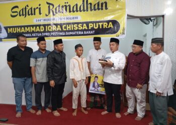 Safari Ramadan di Batipuh Panjang  Iqra Chissa Tegaskan Komitmen Perjuangkan Kebutuhan Pembangunan Masyarakat