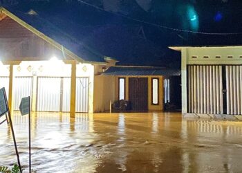 Sungai Batanglago Meluap, Dua Jorong di Nagari Silago Terendam Banjir