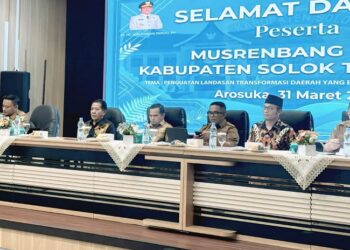Musrenbang RKPD 2027, Pemkab Solok Targetkan Pertumbuhan Ekonomi 6,82 Persen