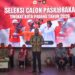 Wali Kota Padang Fadly Amran membuka secara resmi Seleksi Calon Paskibraka Tingkat Kota Padang di Gedung Bagindo Aziz Chan Youth Center, Sabtu (4/4/2026).