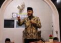Wali Kota Padang Fadly Amran, menghadiri kegiatan Halal Bihalal 1447 Hijriah yang digelar di Masjid Muttaqin Parak Kaluek, Kelurahan Pisang, Kecamatan Pauh, Sabtu (4/4/2026).