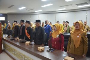 Sidang Paripurna LKPJ Walikota Tahun Anggaran 2025 berjalan alot dan khidmat