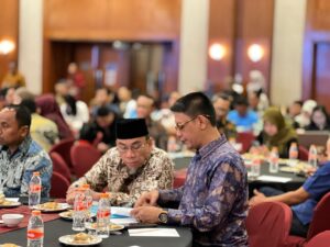 Wakil Wali Kota Padang Maigus Nasir menghadiri Rapat Koordinasi (Rakor) Tahun 2026,  yang diselenggarakan Kementerian Perhubungan Republik Indonesia melalui Badan Pengembangan Sumber Daya Manusia (SDM) Perhubungan, di Redtop Hotel & Convention Center, Jakarta Pusat pada Selasa hingga Rabu (8/4/2026).