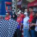 Wakil Wali Kota Padang Maigus Nasir didampingi Ketua GOW Kota Padang Sri Hayati Maigus Nasir secara resmi, melepas peserta Grand Launching Blue Ocean Minang (BOM) Run 2026, di Halaman Gedung Bagindo Aziz Chan Youth Center, Minggu (12/4/2026).