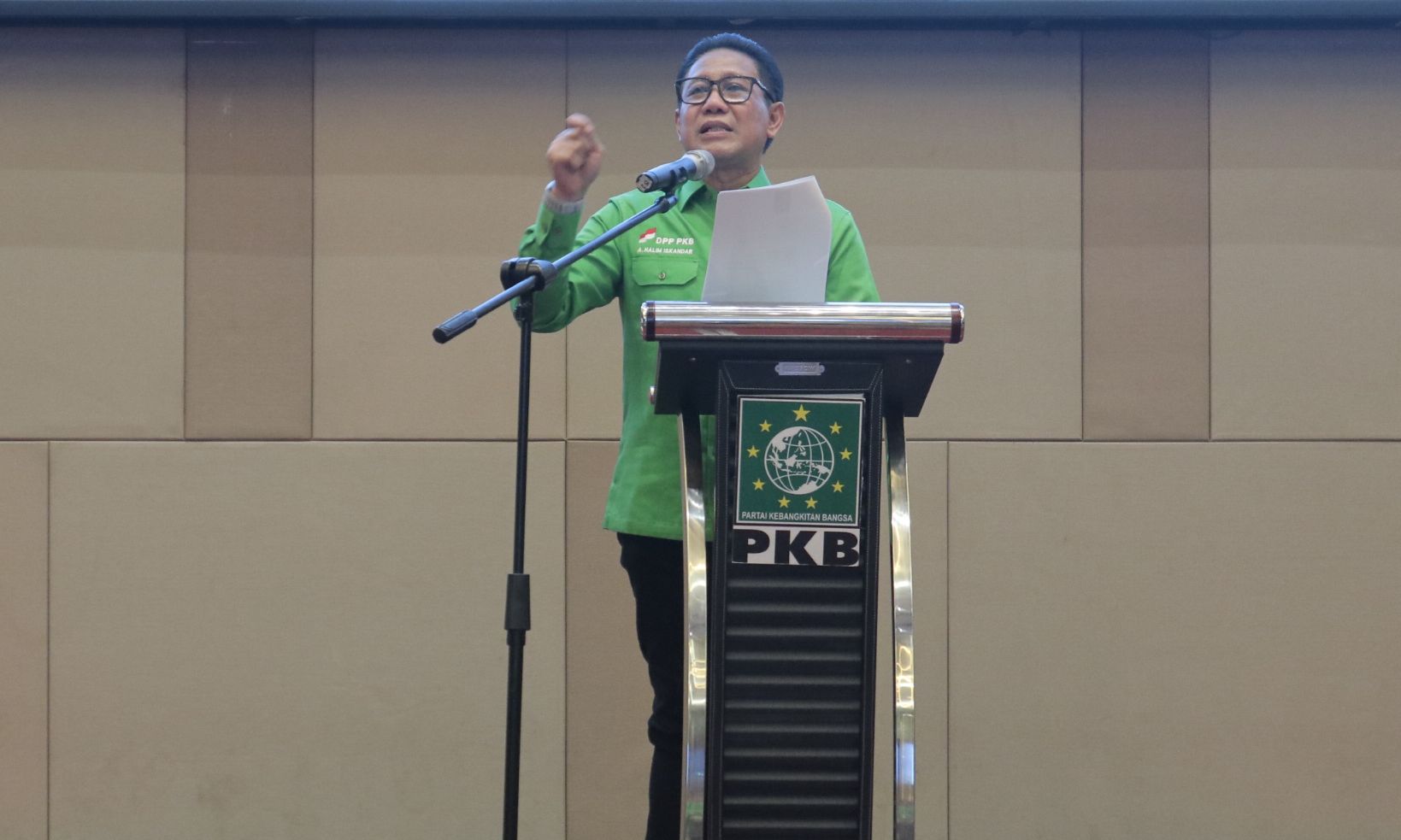 Ketua Bidang Penataan Organisasi, Legislatid dan Eksekutif DPP PKB.[foto : sci yrp]