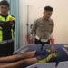 Laka Lantas di Sungai Dareh, Pengendara Sepeda Motor Pingsan