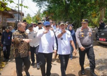 Otto Hasibuan Hadiri Groundbreaking Jembatan Gantung di Saniang Baka