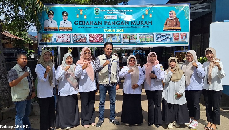 emerintah Kabupaten Solok melalui Dinas Perikanan dan Pangan secara resmi membuka GPM (Foto: Ist)