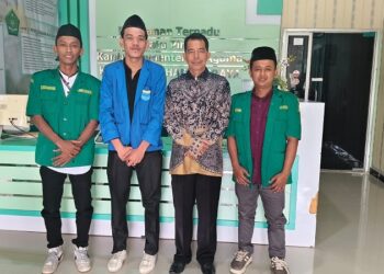 Audensi ke Kemenag, GP Ansor Dharmasraya Bahas Maraknya Isu LGBT di Sumbar