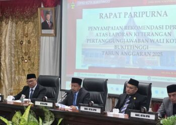 DPRD Bukittinggi Lahirkan Sejumlah Rekomendasi atas LPJ Wali Kota Tahun Anggaran 2025