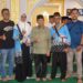 Wakil Wali Kota Padang Maigus Nasir secara resmi melepas Calon Jemaah Haji (CJH) Kota Padang Kelompok Terbang (Kloter) 8 yang berjumlah sebanyak 383 orang, di Halaman Masjid Agung Nurul Iman, Jumat (1/5/2026).