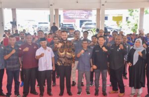 Pengurus Federasi Olahraga Kabaddi Seluruh Indonesia (FOKSI) Cabang Kota Padang masa bakti 2026–2030 resmi dilantik di Palanta Rumah Dinas Wali Kota Padang, Sabtu (2/5/2026).