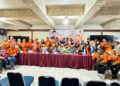 Ketua DPRD Kota Padang Muharlion, menggelar kegiatan Reses Masa Sidang III Tahun 2026 di Kantor Camat Koto Tangah, Kota Padang, Sabtu (2/5/2026).