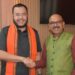 Wali Kota Padang Fadly Amran menerima kunjungan Konsul Jenderal (Konjen) India di Medan Ravi Shanker Goel, di Takana Nasi Padang Resto, Senin malam (11/5/2026).