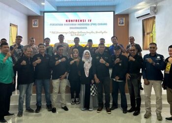 Roni Aprianto Terpilih Aklamasi Jadi Ketua PWI Dharmasraya Periode 2026-2029