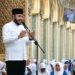 Wali Kota Padang Fadly Amran menyampaikan Program Unggulan (Progul) Smart Surau di depan seluruh jemaah Badan Kontak Majelis Taklim (BKMT) se-Sumatera Barat, di Masjid Baiturrahmah, Air Pacah, Kota Padang, Minggu (7/6/2026).
