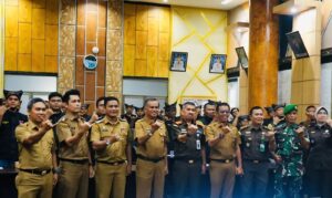 Pemerintah Kota Padang terus memberi penguatan dan pemahaman tentang hukum bagi Dubalang Kota.
