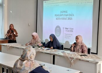 Pemerintah Kota (Pemko) Padang terus mematangkan, persiapan dalam rangka penilaian Kabupaten/Kota Sehat (KKS) Tahun 2026.