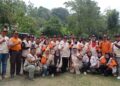 Wakil Wali Kota Padang Maigus Nasir, menutup kegiatan Pelatihan dan Jambore Kelompok Siaga Bencana (KSB) Kota Padang Tahun 2026 yang diselenggarakan oleh Badan Penanggulangan Bencana Daerah (BPBD) Kota Padang, di Bumi Perkemahan ABG, Lubuk Minturun, Minggu (14/6).