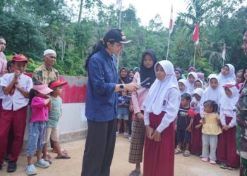 Bupati Resmikan Pembangunan Jembatan Aramco Lubuk Karah