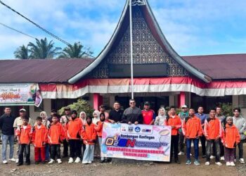 Kadis Pendidikan Dharmasraya Lepas Kontingen O2SN 2026, Targetkan Lolos ke Tingkat Nasional