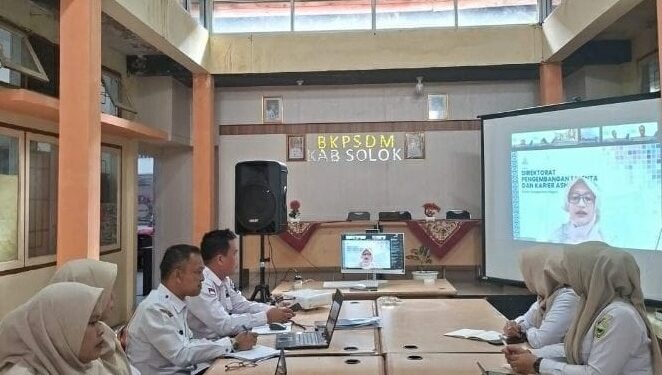 BKPSDM Solok Siapkan Ekspose Manajemen Talenta, Wujudkan Birokrasi Berbasis Merit