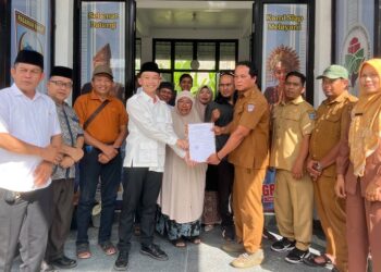 Kandidat Muda Warnai Pilwana Lingkuang Aua Baru, Muhammad Abdu Shadli Resmi Daftar