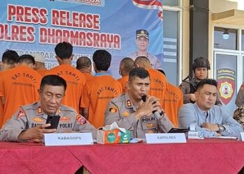 57 Perkara Berhasil Dituntaskan, Kinerja Polres Dharmasraya Tuai Apresiasi