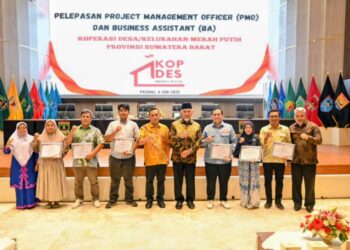 Sumbar Masuk Empat Besar Nasional Pembentukan Koperasi Merah Putih