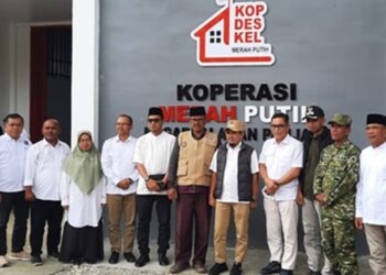 Wabup Solok Hadiri Peluncuran Operasional 1.061 Koperasi Desa Merah Putih