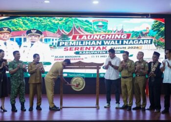 Kabupaten SolokPemilihan Wali Nagari Serentak Tahun 2026 Kabupaten Solok Resmi Dilaunching