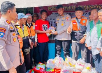 Kapolres Dharmasraya Ajak Komunitas Ojek Jadi Mitra Menjaga Keamanan Lingkungan