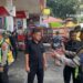 Satlantas Polres Dharmasraya Intensifkan Patroli SPBU, Antisipasi Kemacetan Antrean Solar di Jalinsum