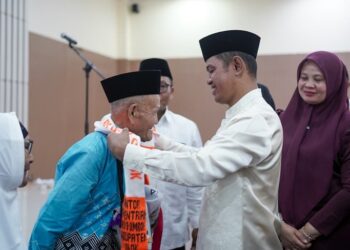 Bupati Solok Lepas 198 Calon Jamaah Haji Tahun 2026