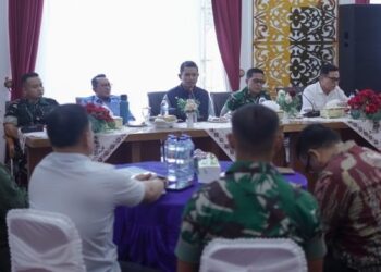 Jon Firman Pandu Terima Kunjungan Eka Putra, Perkuat Koordinasi Dua Daerah