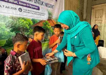 Gebyar Khitan Massal di Koto Baru, Ketua TP-PKK Solok Beri Semangat kepada Peserta