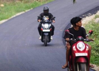 Lama Rusak, Jalan Belakang Eks RSUD Sungai Dareh Kini Kembali Mulus