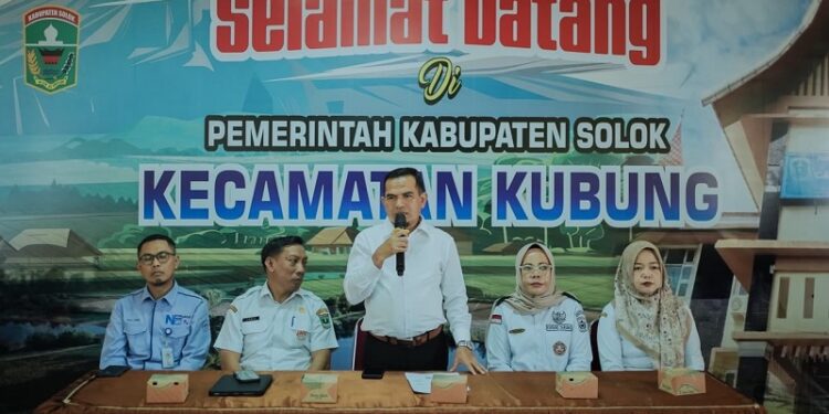 Pemulihan Ekonomi Pascabencana, Wabup Solok Beri Motivasi Calon Penerima Bantuan Usaha