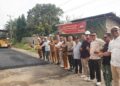 Akhirnya! Jalan Poros Nagari Koto Gadang Diaspal Setelah 15 Tahun Menanti
