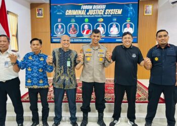 Polres Dharmasraya Perkuat Sinergi CJS Hadapi KUHAP Baru