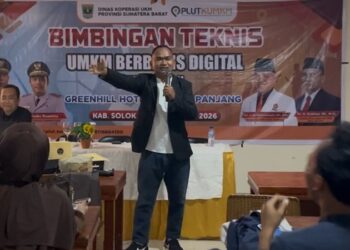 Jadi Pemateri Bimtek UMKM Berbasis Digital SeSolok Raya, Firmanto: Manfaatkan AI Semaksimal Mungkin