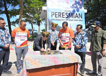 HF Radar Beroperasi di Pariaman, Pengawasan Laut Sumbar Kini Real Time