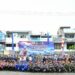 Wali Kota Padang Bakti Sosial dan Kesehatan, Sekaligus  Aksi Bersih Sungai Batang Arau Sambut  Hari Jadi Kota (HJK) Padang ke-357.