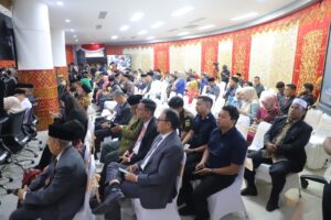 Para tamu undangan menghadiri sidang paripurna HJK ke 357 di DPRD Kota Padang