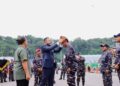 Perayaan Hari Jadi Kota (HJK) Padang ke-357 semakin semarak dengan hadirnya Kapal Republik Indonesia (KRI) Teluk Kendari-518 yang resmi bersandar di Dermaga IV Pelabuhan Teluk Bayur, Kamis (6/8).