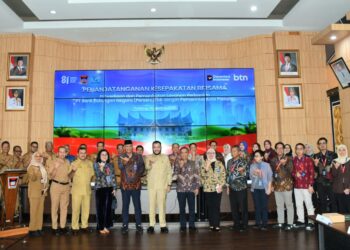 Pemerintah Kota (Pemko) Padang menjalin kerja sama dengan PT Bank Tabungan Negara (Persero) Tbk (BTN)