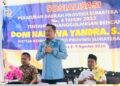 Doni Harsiva Yandra Sosialisasikan Perda Penanggulangan Bencana, Masyarakat Diajak Tingkatkan Kesiapsiagaan