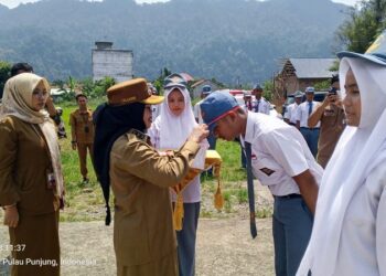 Persiapan HUT ke-81 RI Dimulai, 54 Capaska Dharmasraya Ikuti Pusdiklat Intensif